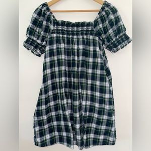American Eagle Flannel dress with POCKETS!